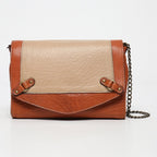 Sac À Bandoulière Alice - Java Cognac / Nude