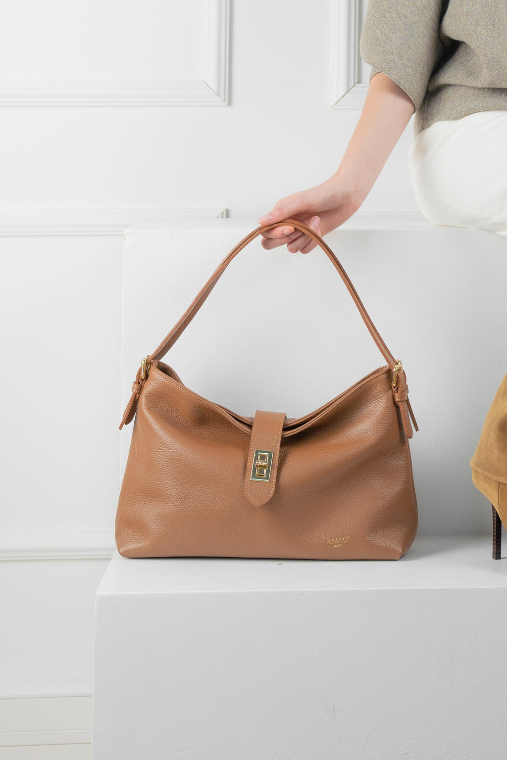 Sac À Bandouliere Ellad - Camel