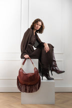 Sac À Bandouliere Kael Frange - Bordeaux