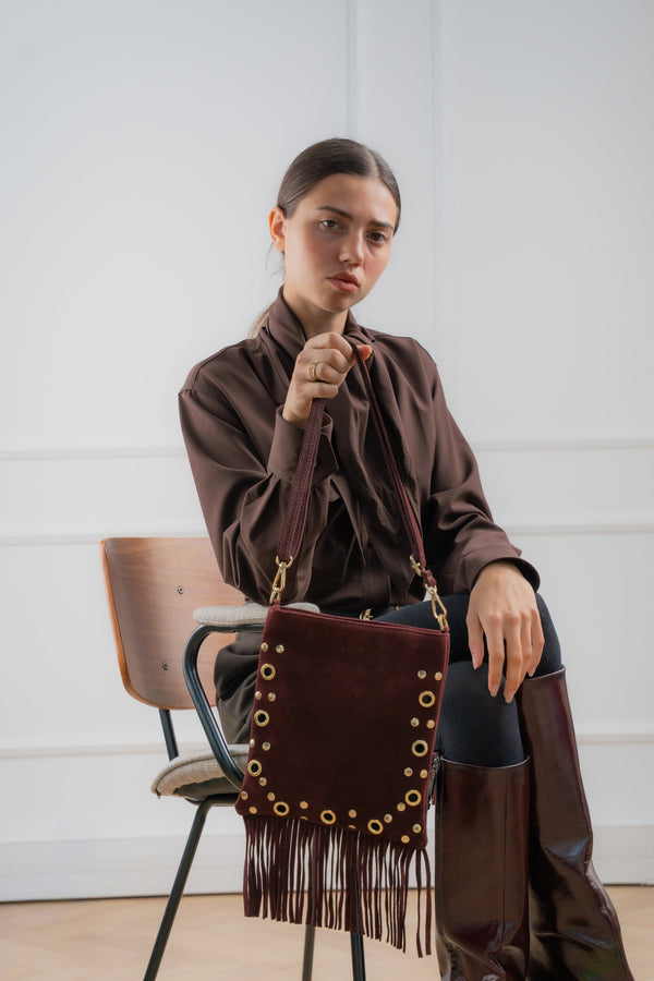 Sac À Bandouliere Kyro - Bordeaux