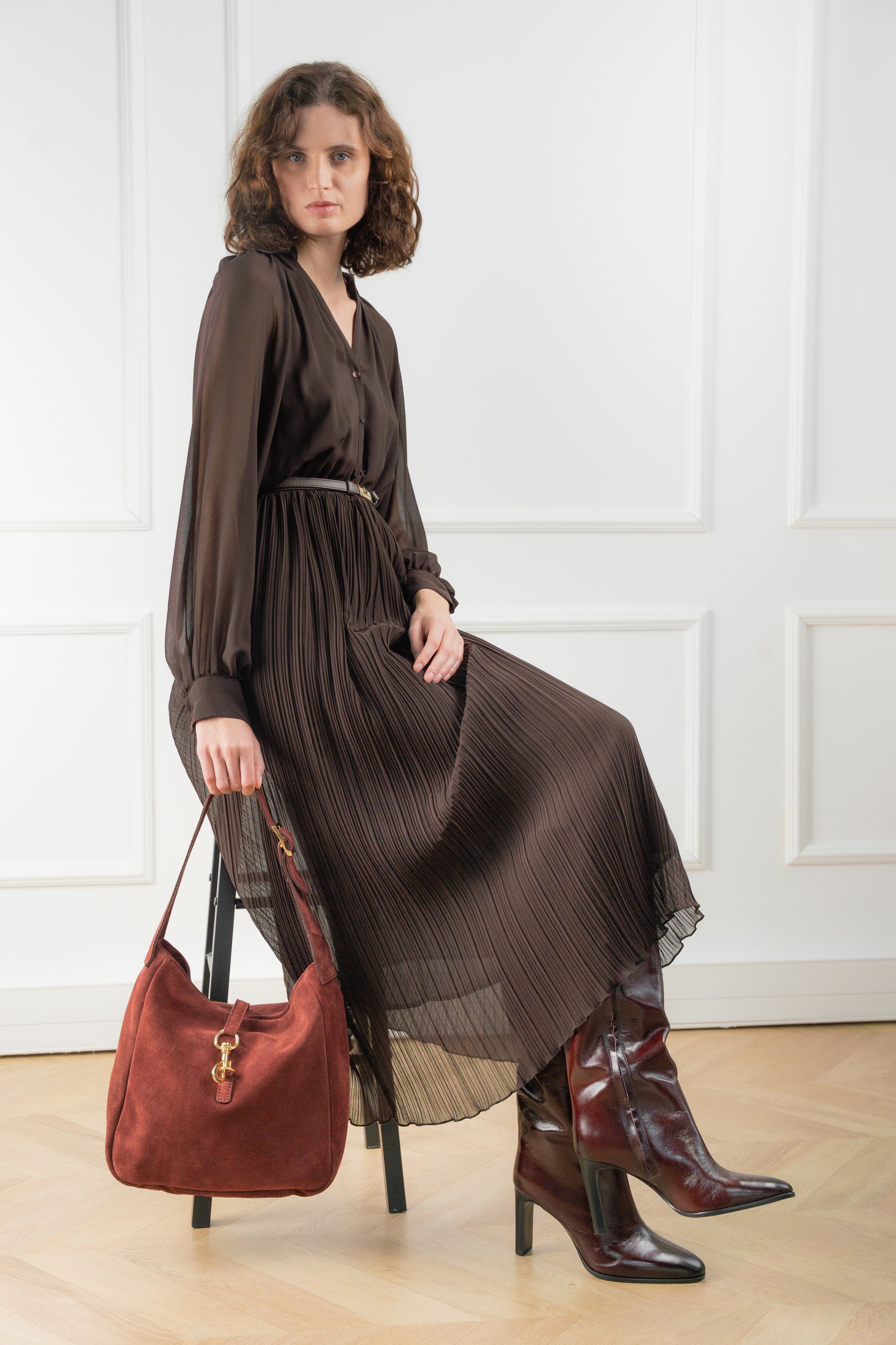 Sac À Bandouliere Lexi - Bordeaux