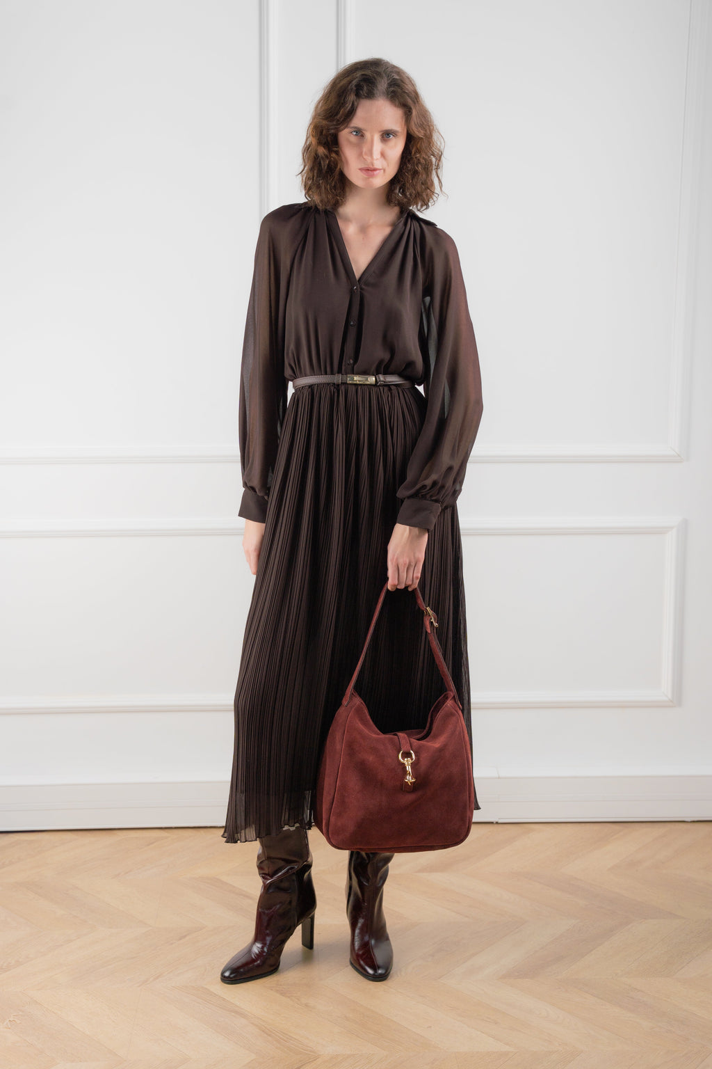 Sac À Bandouliere Lexi - Bordeaux