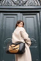 Sac À Main Odelia - Noir /Metallique Bronze