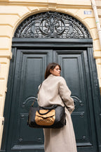 Sac À Main Odelia - Noir /Metallique Bronze