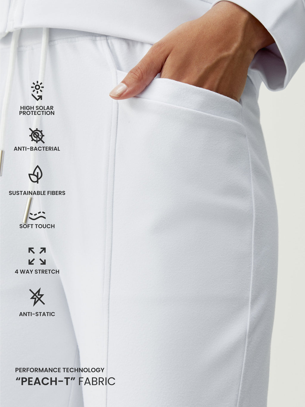 Pantalon Abbie - Blanc - Femme