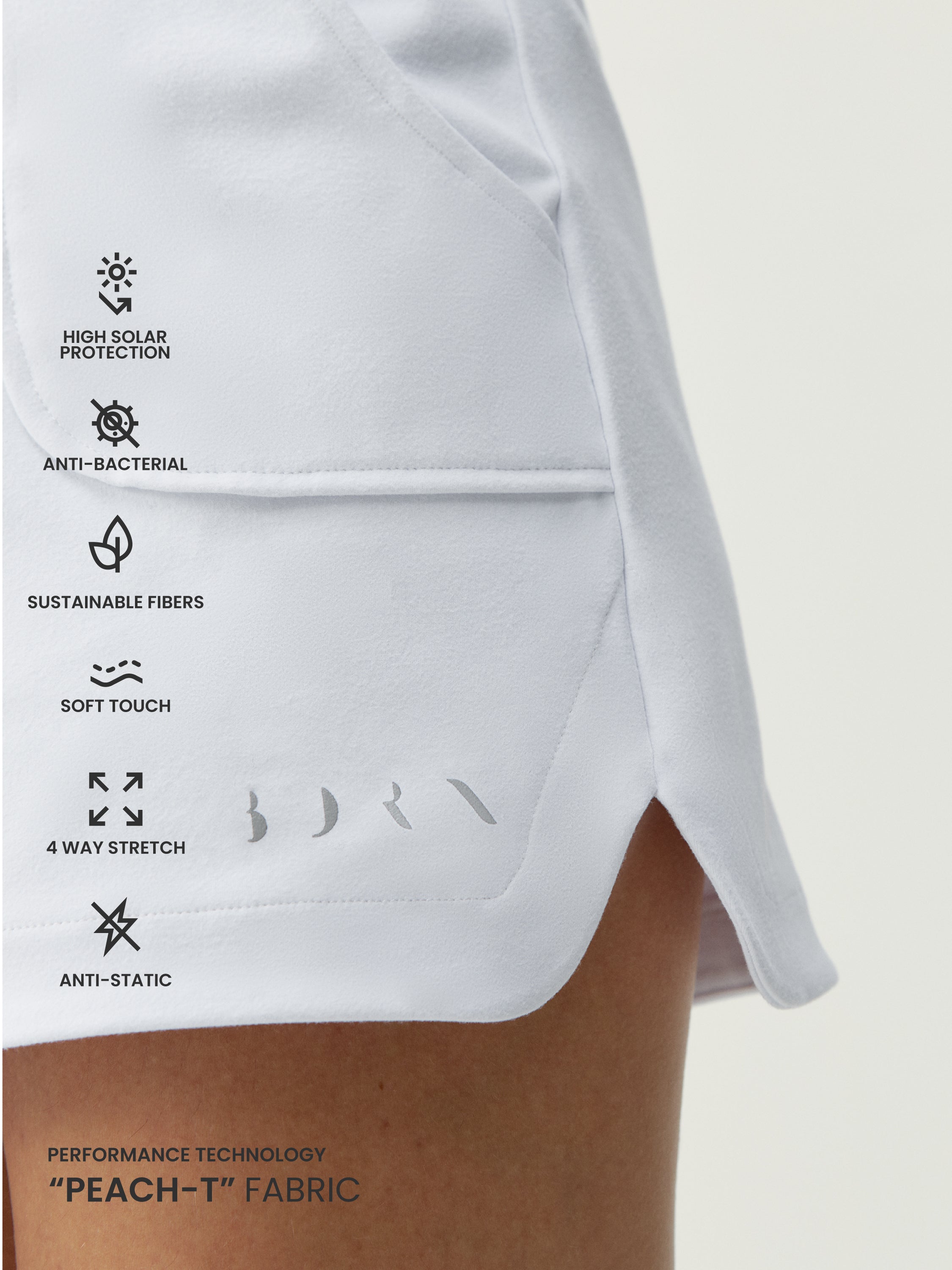 Short Abbie - Blanc - Femme