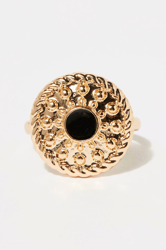 Bague Ajustable Palaos - Laiton Doré