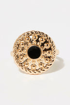 Bague Ajustable Palaos - Laiton Doré