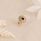Bague Ajustable Palaos - Laiton Doré