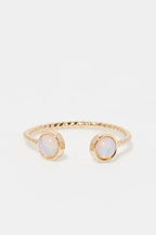 Bague Ajustable Shikoku - Laiton Doré