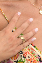 Bague Ajustable Pohenia - Laiton Doré