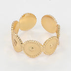 Bague Ajustable Pohenia - Laiton Doré