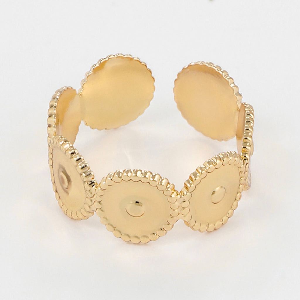 Bague Ajustable Pohenia - Laiton Doré
