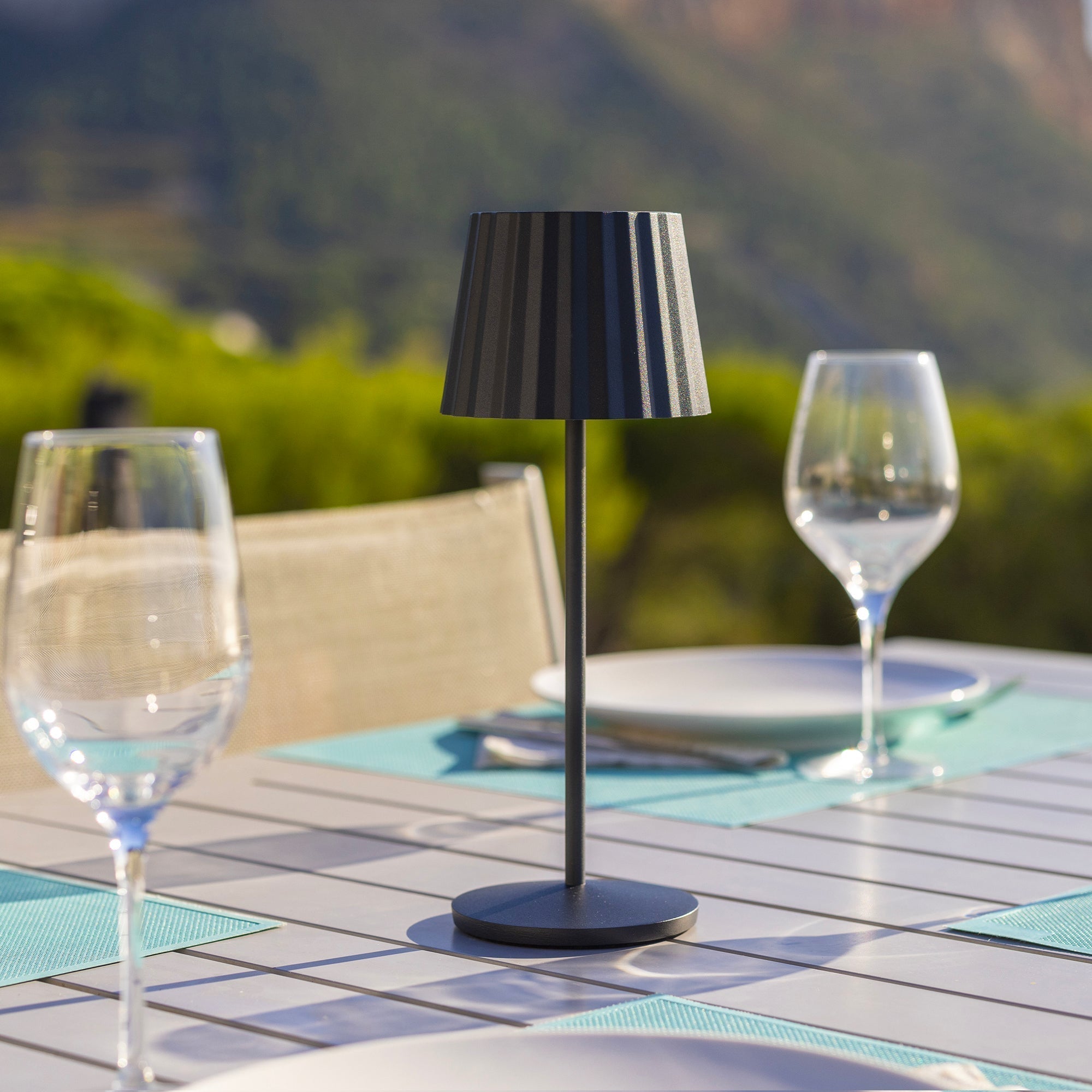 Lampe De Table Sans Fil - 6X Abby Black