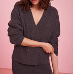 Gilet Abigou - Cendre