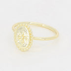 Bague Ajustable Thio - Laiton Doré