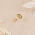 Bague Ajustable Thio - Laiton Doré