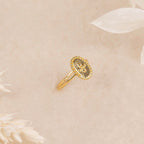 Bague Ajustable Thio - Laiton Doré