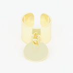 Bague Ajustable Belep - Laiton Doré