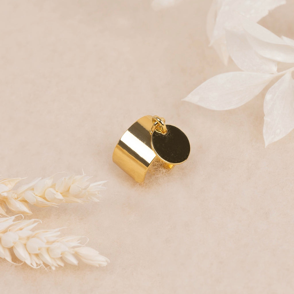 Bague Ajustable Belep - Laiton Doré
