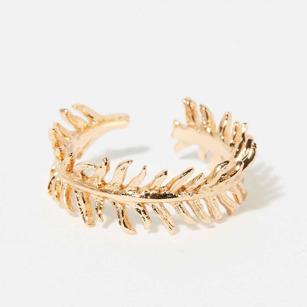 Bague Ajustable Baltia - Laiton Doré