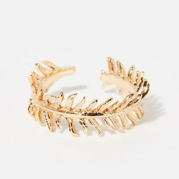 Bague Ajustable Baltia - Laiton Doré