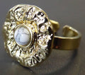 Bague Ajustable Bali - Laiton Doré