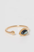 Bague Ajustable Vaihere - Laiton Doré