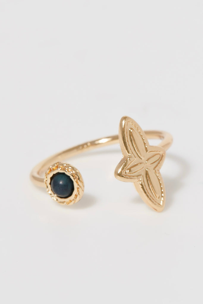 Bague Ajustable - Laiton Doré