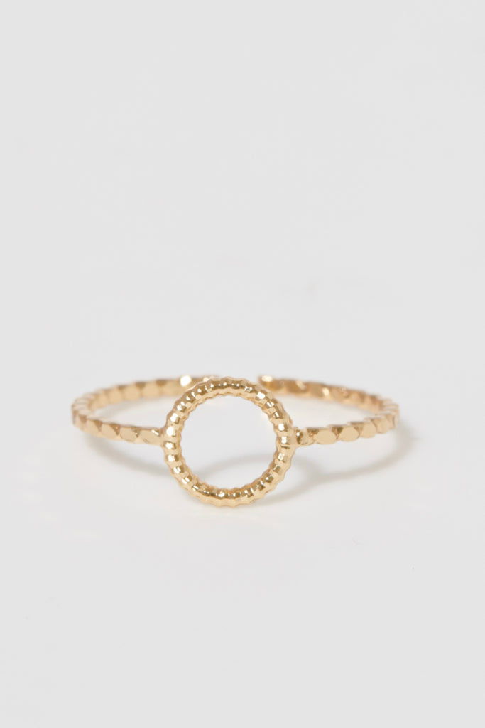 Bague Ajustable - Laiton Doré