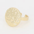 Bague Ajustable Fayaoue - Laiton Doré