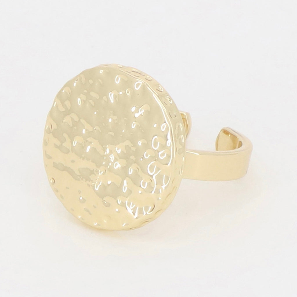 Bague Ajustable Fayaoue - Laiton Doré