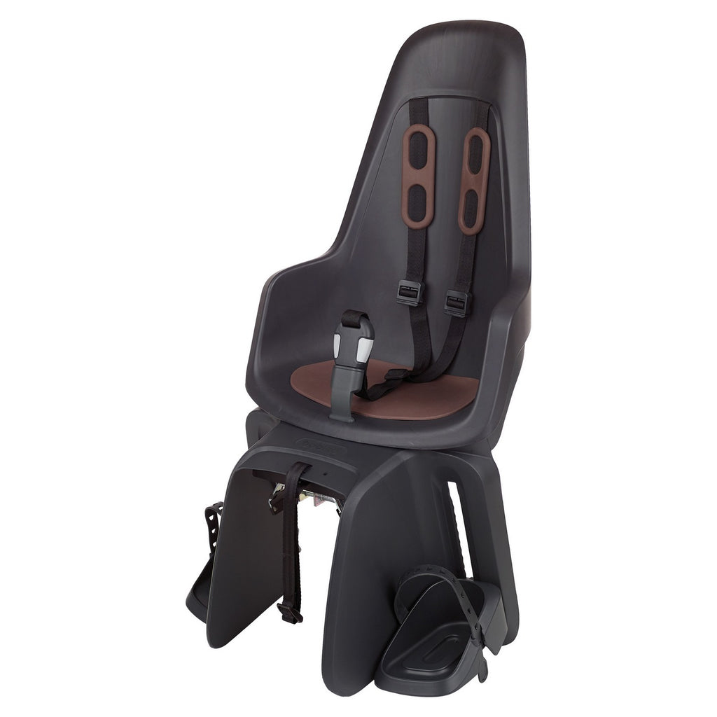 Siège Bébé - Bobike One Eco Maxi E-Bd - Fixation Porte Bagage  - Marron