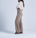 Absolut Cashmere - Pantalon Large Tracey - Chataigne - 100% Cachemire 12GG - Femme