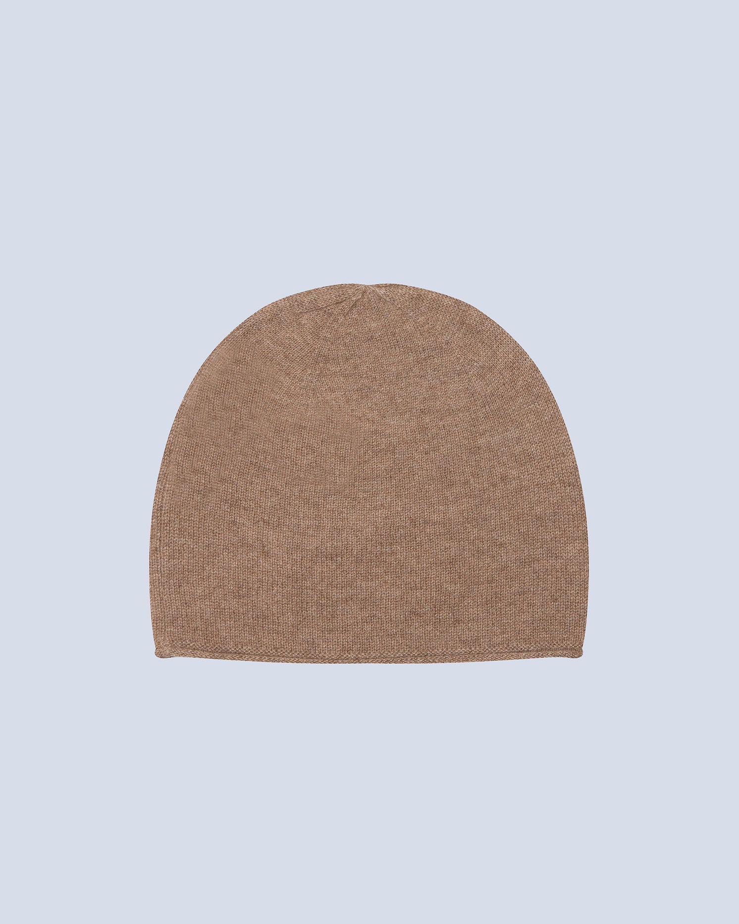 Bonnet Finitions Roulettées Billy - Chataigne - 100% Cachemire 12Gg - Mixte