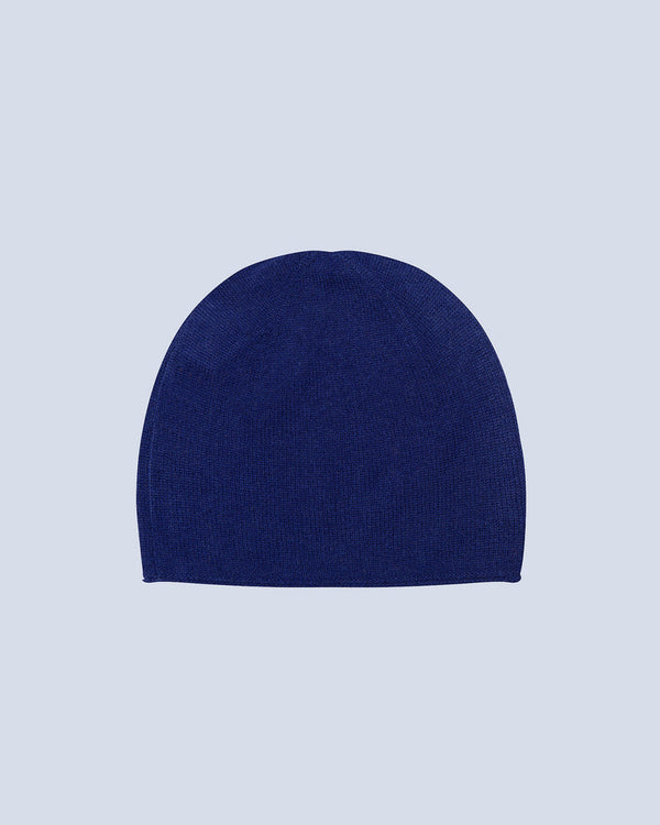 Absolut Cashmere - Bonnet Finitions Roulettées Billy - Nautique - 100% Cachemire 12GG - Mixte