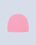 Bonnet Finitions Roulettées Billy - Rose Bubble Gum - 100% Cachemire 12Gg - Mixte