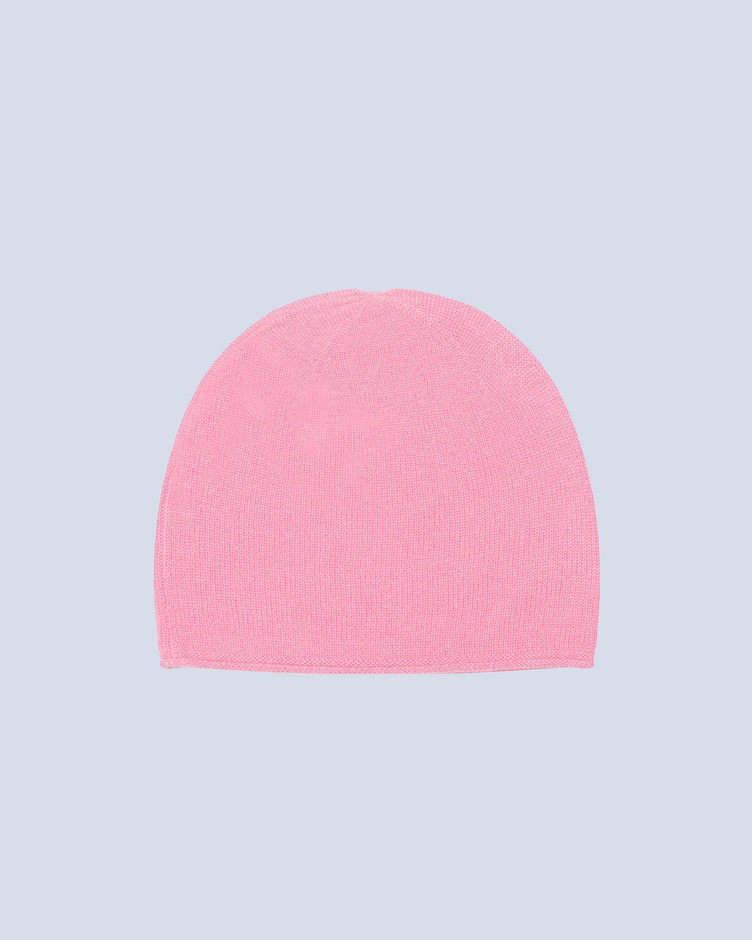 Bonnet Finitions Roulettées Billy - Rose Bubble Gum - 100% Cachemire 12Gg - Mixte