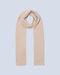Absolut Cashmere - Écharpe Finitions Roulettées Jordan - Grège - 100% Cachemire 12GG - Mixte