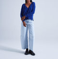 Absolut Cashmere - Cardigan Large Manches Longues Antigone - Nautique - 100% Cachemire 12GG - Femme