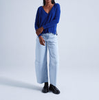 Absolut Cashmere - Cardigan Large Manches Longues Antigone - Nautique - 100% Cachemire 12GG - Femme