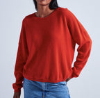 Absolut Cashmere - Pull Col Rond Kaira - Nectarine - 100% Cachemire 12GG - Femme