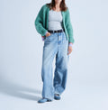 Absolut Cashmere - Gilet Mi-Long Manches Longues Solveig - Combo Amande - Femme