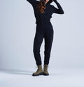 Absolut Cashmere - Gilet Capuche Zip Manches Longues Ella - Noir - Femme