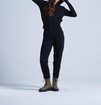 Absolut Cashmere - Gilet Capuche Zip Manches Longues Ella - Noir - Femme