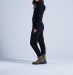 Absolut Cashmere - Gilet Capuche Zip Manches Longues Ella - Noir - Femme