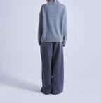 Absolut Cashmere - Pull Manches Longues Rayure Poignets Jackie - Gris Chine Foncé - Femme