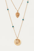 Collier Sainte Lucie - Laiton Doré