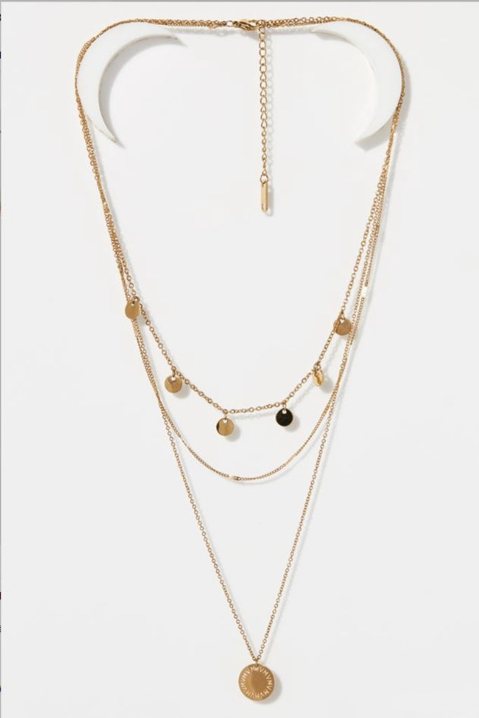 Collier T'Boli - Laiton Doré