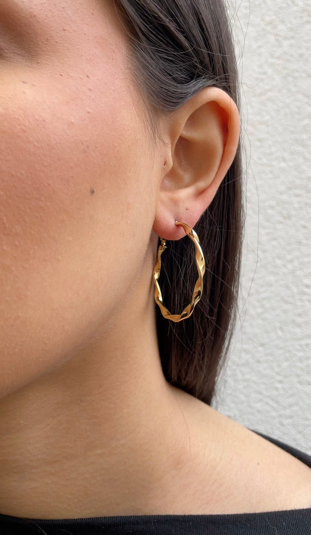Créoles Thin Braided